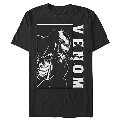T-shirt Venom Marvel grande taille haut de gamme en maille de coton