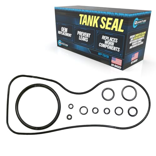 Image of QFS Fuel Pump Tank Seal Kit for Mercury MerCruiser 150HP-300HP | OE Replacement for 808500 | Backed For Life | Complete Tank Seal and Rubber O-Ring Kit