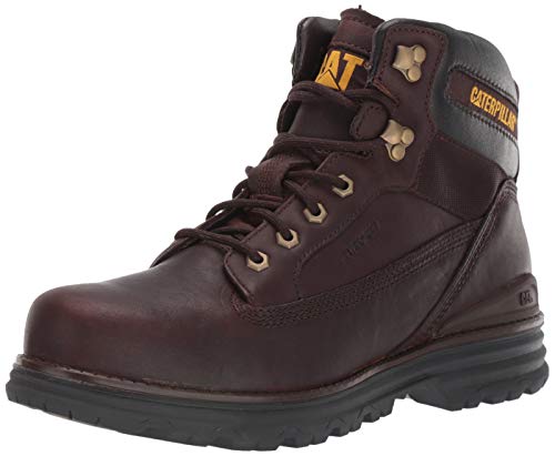 Caterpillar Men's BASEPLATE Waterproof Industrial Boot Espresso 13 M US