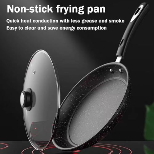 Wok de acero al carbono con tapa 32cm miniatura 7