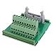 Heyiarbeit D-Sub IDC-20P Connector 37 Pins Port 2 Row Adapter Male Terminals Board Nut Type with Mold Base Group for Industrial Control Equipment Computer 1PCS