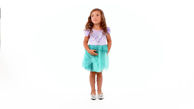 Disfraz de Sirena para Niñas Lavable a Máquina miniatura 7
