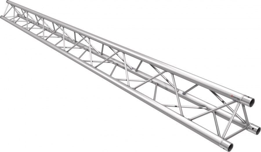 Naxpro-Truss FD 23 Traversensystem 300 cm, Aluminium, Silber, Professionell, Pulverbeschichtet, TV geprft, 7.3 kg, 301 x 28 x 28 cm (LxBxH), Eventausstattung/Traversen