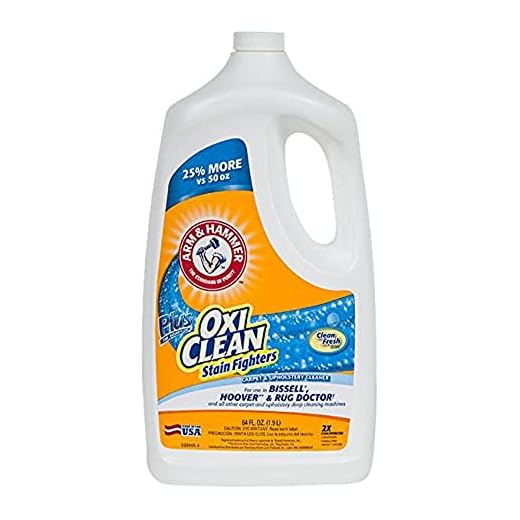 Arm & Hammer Carpet Cleaner Oxiclean Extractor Chemical, 64 oz, 64 Fl Oz