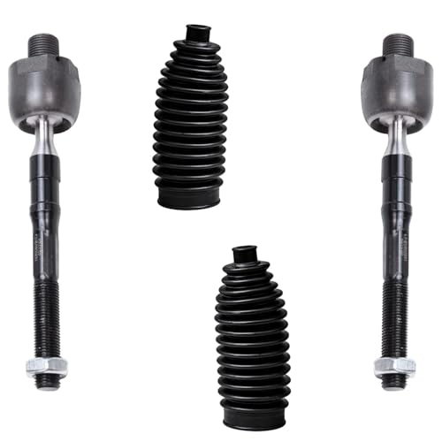 Image of Detroit Axle - 3.5L Front End Kit for 2010-2012 Ford Fusion Lincoln MKZ 2 Upper Control Arms w /Ball Joints 2 Lower Forward Control Arms w /Ball Joints 4 Inner & Outer Tie Rods 2 Boots Replacement