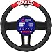 Produktbild SPARCO SPC1111RS Universal Car Steering Wheel Cover, Black/Red