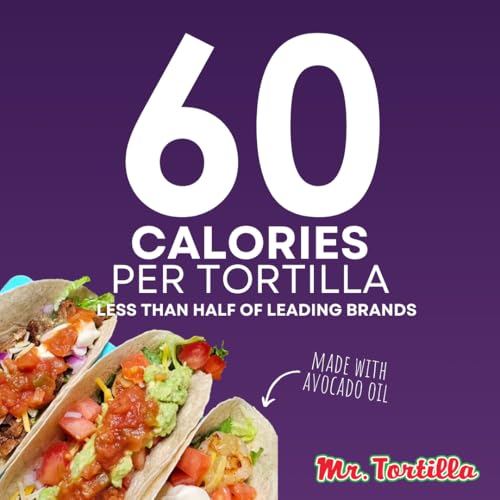 image for Mr. Tortilla Gourmet Wraps Variety Pack - Artisan Flour Tortillas, Onl