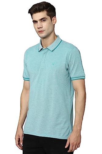 Image of Allen Solly Men's Cotton Regular Fit Polo T-Shirt