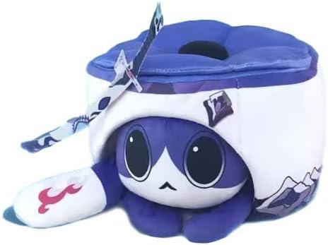 Main Sea Star Rail Cat Doll Firefly Silver Wolf Sparkle Dan Hen Blade Kafka Clara Plush Figure Doll Anime Collection Desktop Display 1.Aceron16cm/6.3"