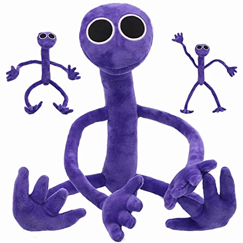 Image of Rainbow Friends Purple Plush Toys, Cute Stuffed Animals, Plushies Gifts for Kids, Halloween, Christmas, Game Fans