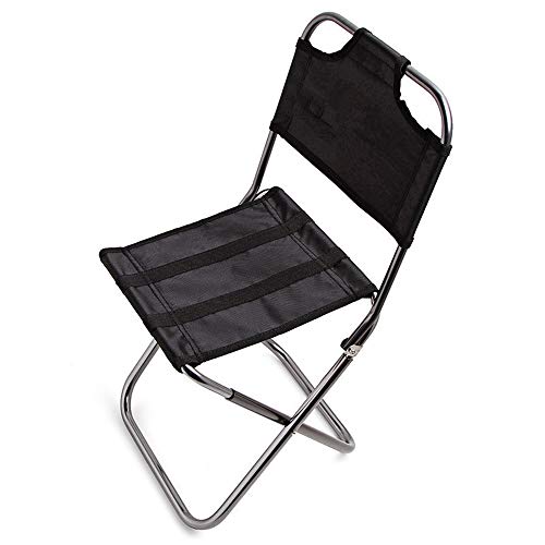 Outdoor folding chair manufacturer mountaineering outdoor aviation aluminum alloy backrest chair fishing chair train stool mazza wholesale