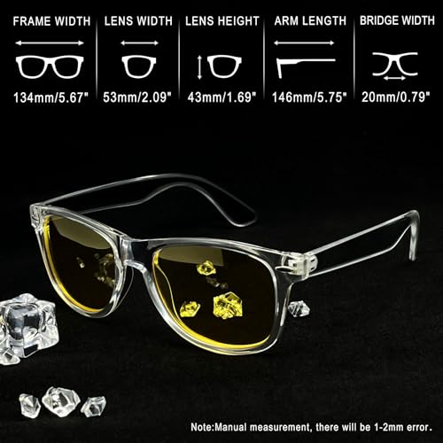 Image of Joopin Square Sunglasses Polarized UV400 Designer Sun Glasses Men Women | Oversized, Plastic Frame, Retro, Vintage, Unisex, Trendy Shades for Driving, Party, Fishing, Business, Costume