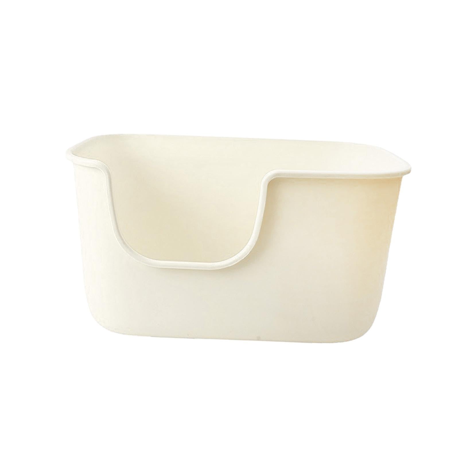 vaschetta per lettiera, Cassetta for lettiera for gatti con coperchio aperto Vasino for(White)