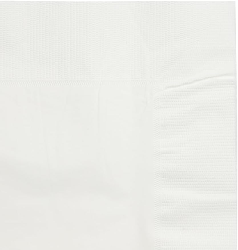 JAM PAPER Medium Lunch Napkins - 6 1/2 x 6 1/2 - White - 50/Pack
