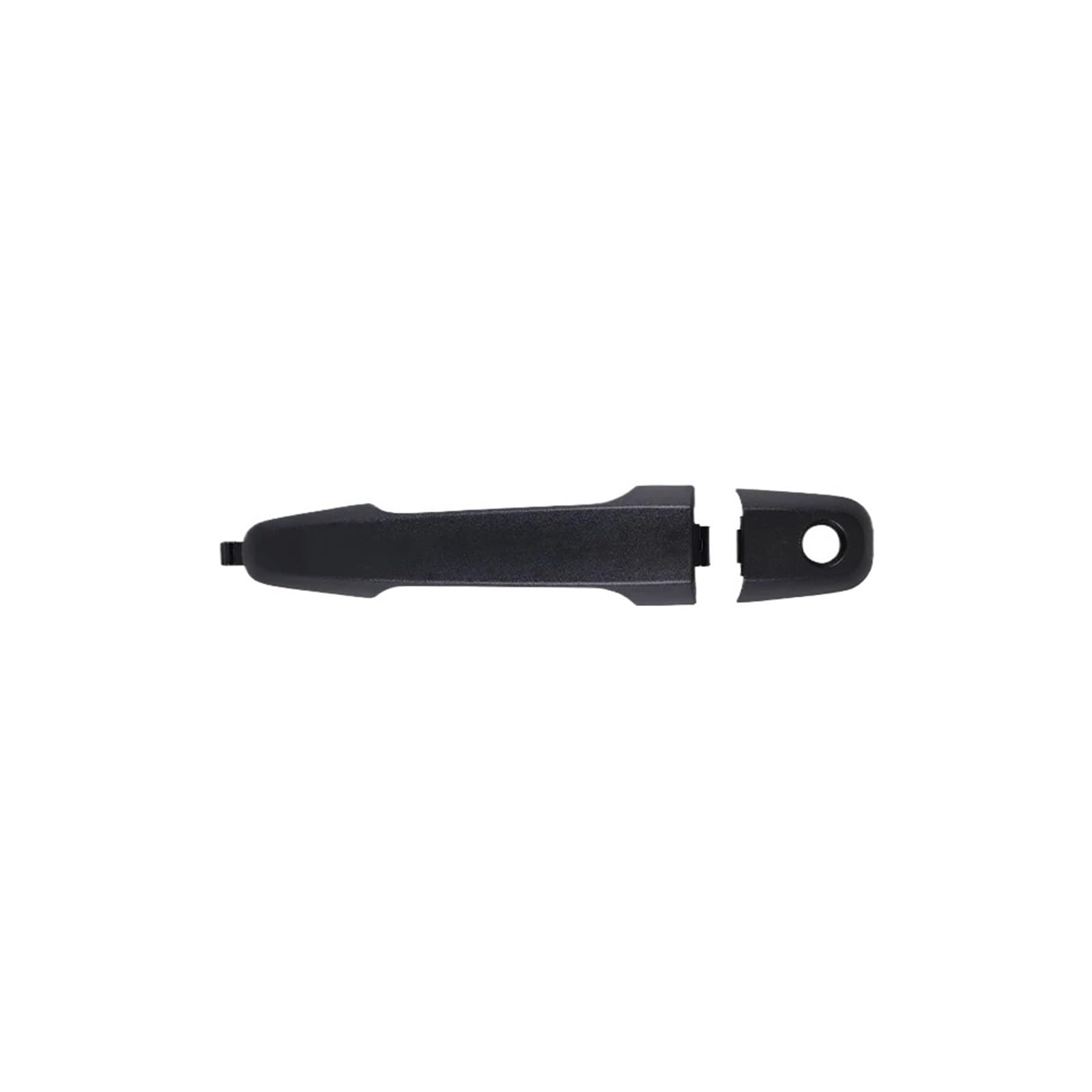 Hudfroa Black Have Hole Side Door Handles For Mitsubishi For Montero 2015-2020 Outer Handle Black Chrome