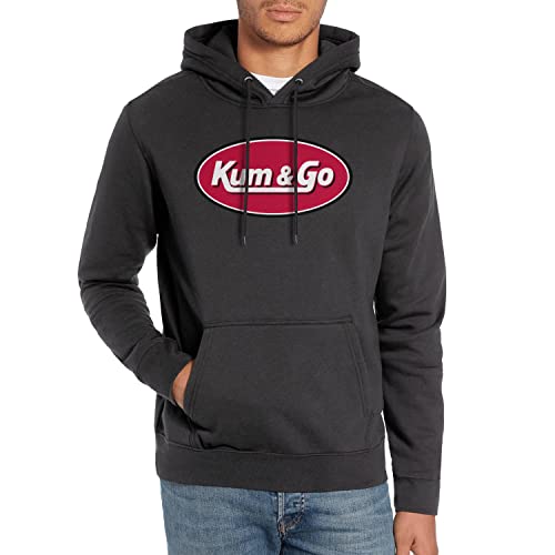 Mens Vintage Hoodies Kum-&-Go-Building-Business-car- Cute Casual Sweatshirt Unique Stylish Pocket Sweaters