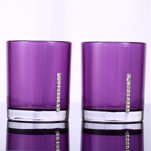 Set de baño acrílico morado fácil de limpiar y altamente resistente 3