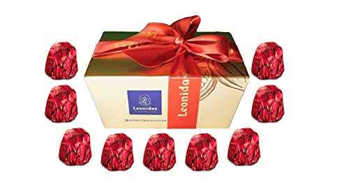 Leonidas 16 Cerise Dark Chocolate Whole Morello Cherry With Liquor Cream