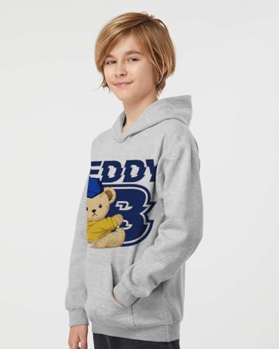 Image of Arshiner Unisex Kids Soft Pullover Hooded Sweatshirt with Pocket Basic Hoodies Sportswear Age 4-13 Years
