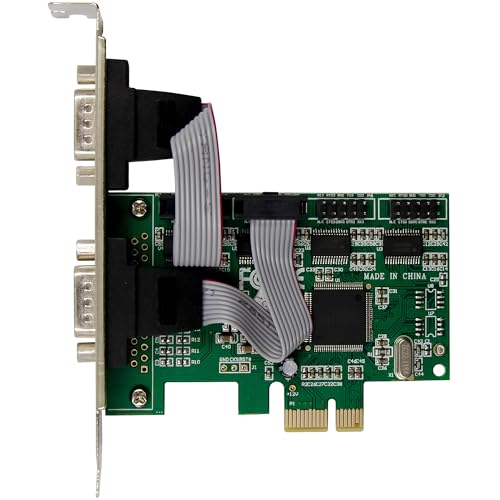Carte PCIe série 4 ports RS-232 interface UART haut débit - 5