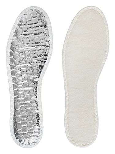 Bama Plantillas Alutherm Airtech para Calzado - Térmicas con Cámara de Aire y Protección contra el Frío con Aluminio De Invierno para Adultos 1 Par - 38/39 EUR