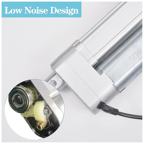 Actuador lineal 24V 2500N carrera 250mm de bajo nivel de ruido 4