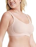 COMFELIE Seamless Bra Wireless with Support B-G Cups for Women, Lightly Lined Zero Gravity Sculpt Classic Everyday Bra EB064