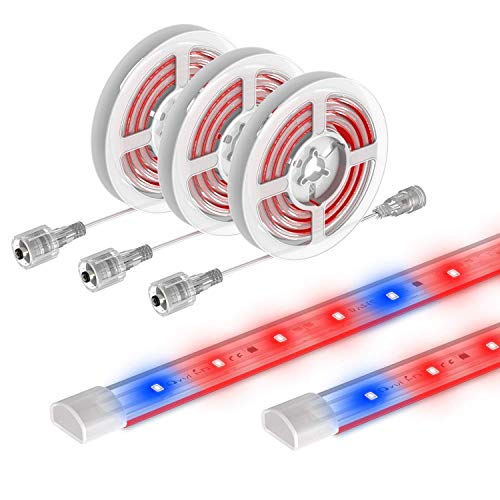 OxyLED Grow Light Strip, 13W 6ft 108 LED Plant Lights,...
