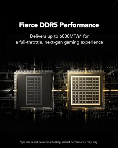 Image of Lexar THOR RGB RAM DDR5 32GB Kit (2x16GB) 6000 MHz, Desktop PC UDIMM DRAM 288-Pin Memory, Memory High Performance DDR5 Gaming Computer Support Intel XMP 3.0 /AMD EXPO, 1.35V(LD5U16G60C38BG-RGD)