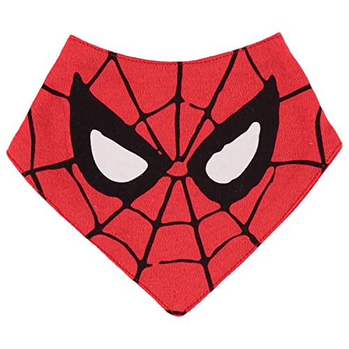 Spiderman Baby Boys Clothing 3-Piece Set with Bodysuit, Pants, and Bib - Marvel Avengers Baby Boy Outfit2