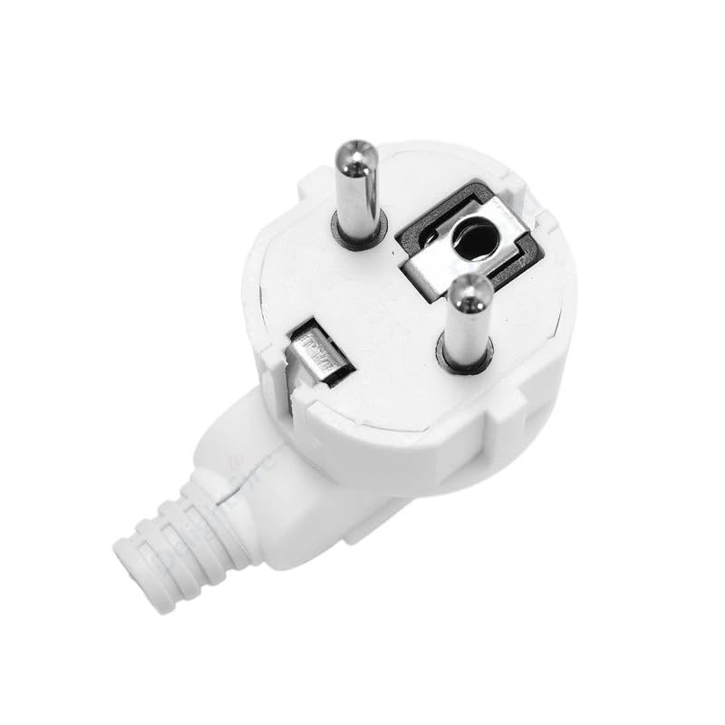 EU Replacement Plug France Power Cable Connector Electrical Socket 4.0mm Male Screw Connections Adapter(5pcs,Type 18)