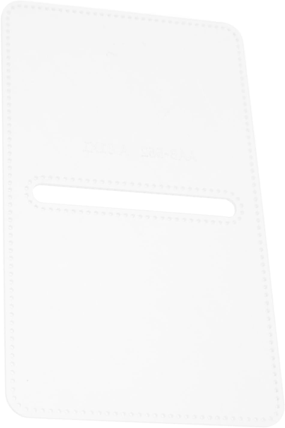DIY Leather Card Holder Template Stencil Pattern for Crafting Coin Purses and Passport Holders for Handmade Leather Goods and Creative Projects