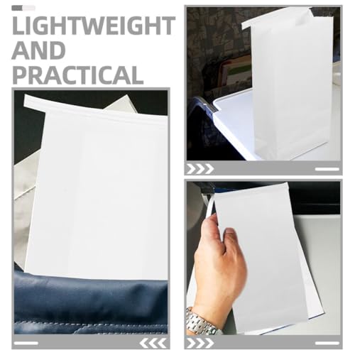 Alipis 50 Sacos De Descartáveis ​​Para Vômito Sacos De Revestidos Para De Carro Vômito Vômito Viagem