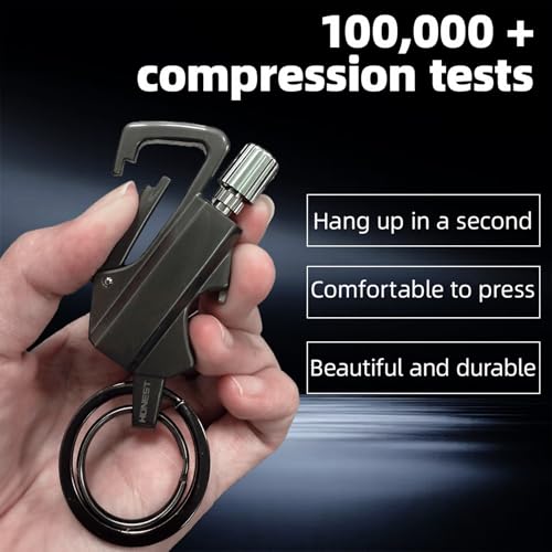 Encendedor llavero reusable multiuso impermeable para camping miniatura 6