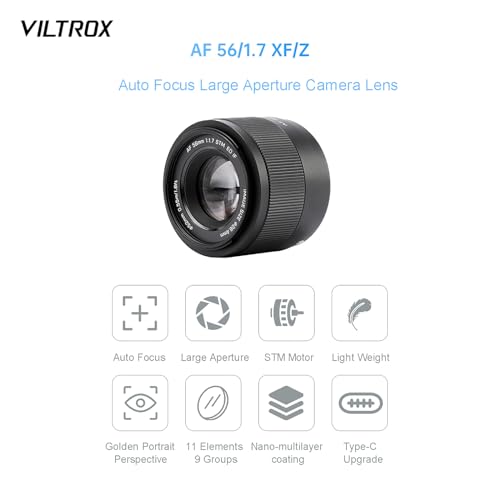 VILTROX AF 56mm F1.7 Camera Lens for Sony E Mount APS-C Auto Focus Light Weight Large Aperture Camera Lens - Image 3