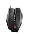 BLOODY TL90 Laser Gaming Mouse with Rubberized Mouse Buttons - Light Strike Optical Switches - Infra-red Mouse Wheel - 9 Programmable Buttons Tuning & Macro Settings - Hybrid Grip [8200 CPI/DPI]