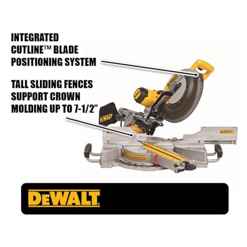 Dewalt DWS780 Double Bevel Sliding Miter Saw, 12-Inch, Compound thumb #8