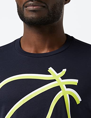 Champion Graphic Shop Basket S/S T-Shirt, Bleu Marine, S Homme - Image 4