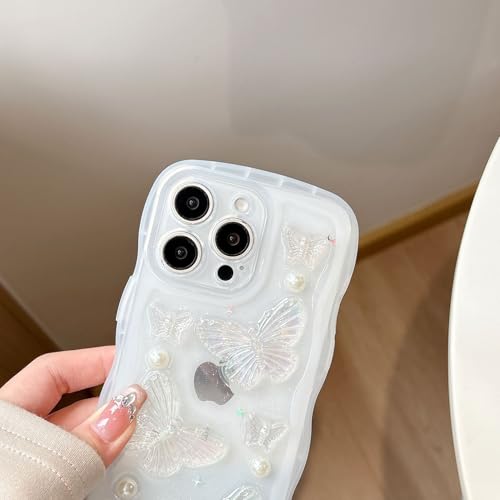 Coque iPhone 16 Pro transparente paillettes pour soirée chic - 6