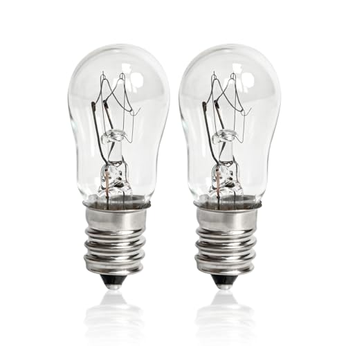 2PK- WE05X20431 10W 120V Dryer Drum Light Bulb Compatible with Hotpoint & GE Dryers WE4M305 WE04M0305 WE04X718 WE4X718 WE04X0718