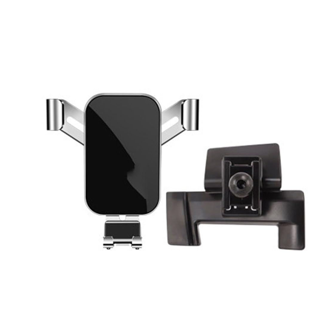 CAKERS Car phone holder,Compatible with Mitsubishi Pajero 2019–2024,Auto Parts,silver