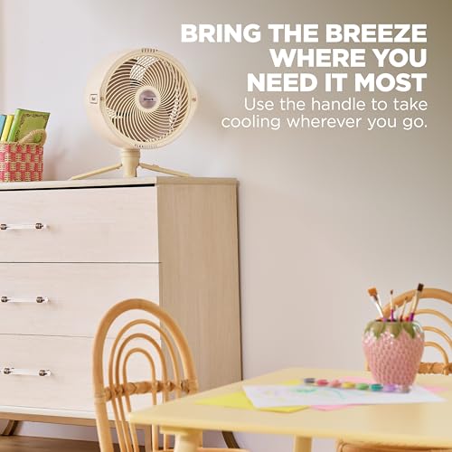 Image of Shark FlexBreeze Pro Mist 2-in-1 Fan with Integrated Mist, Yellow, FA300YL | Corded /Cordless, Pedestal to Tabletop, up to 24-Hr Battery, up to 70 Ft of Power, 5 Speeds, with Integrated Misting Tank