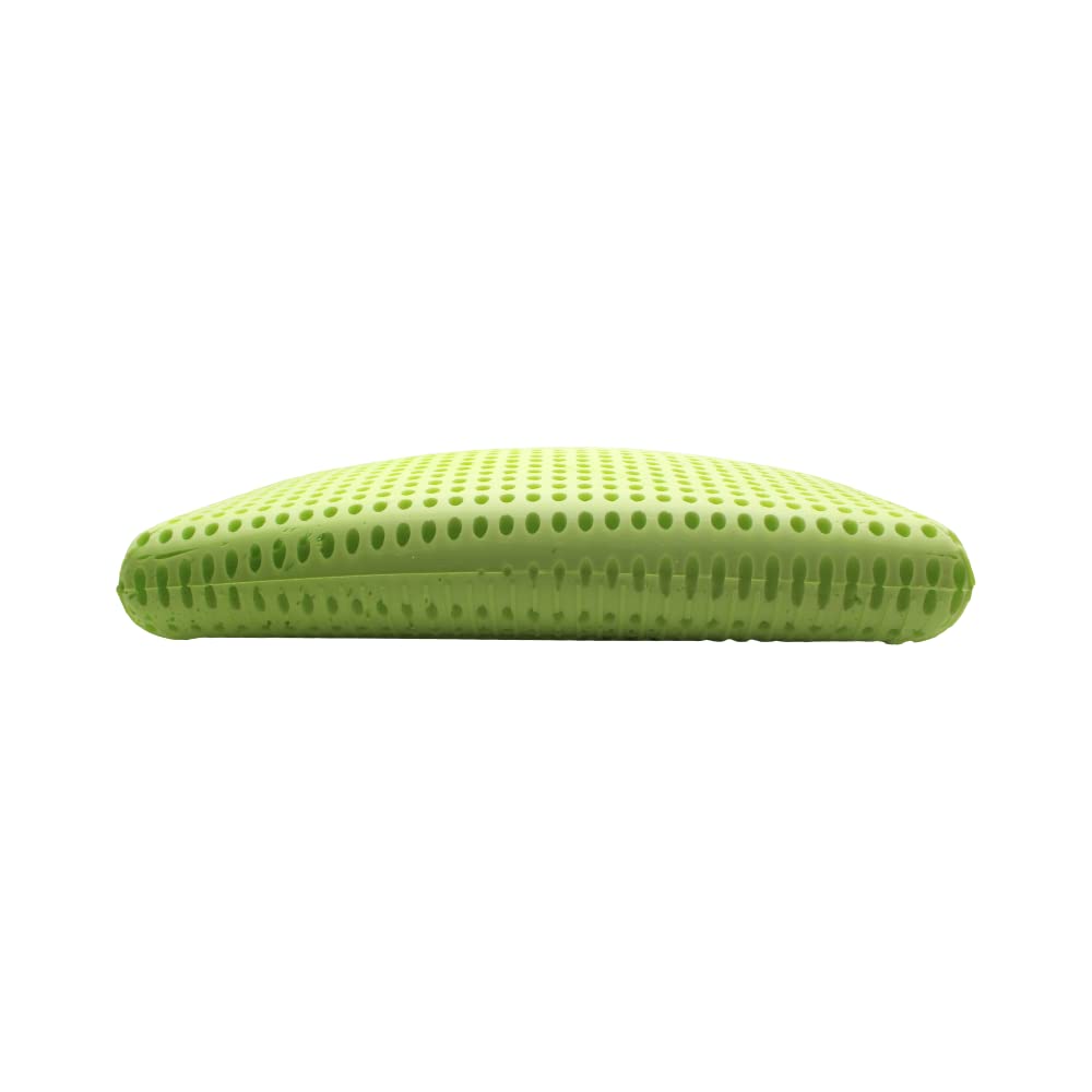 MAPE Geurkussen, neksteunkussen, visco-elastisch thermo-zacht schuimkussen met 100% katoenen overtrek (geurloos, 70 x 39 x 10 cm