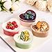 TOFLEN 5 oz Heart Shaped Dessert Cups with Lids and Spoons 150 Pcs | Serves 50 | Mini Plastic Dessert Shooter Cups for Parfait, Cheesecake, Mousse, Appetizers, Jello Shot and Puddings