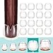 MelonBoat B-RD027 Chair Leg Floor Protectors, Non-Slip Chair Caps Floor Furniture, 16 Pack, Fit Round 1 to 1-3/16 inches (2.55-3.0cm)
