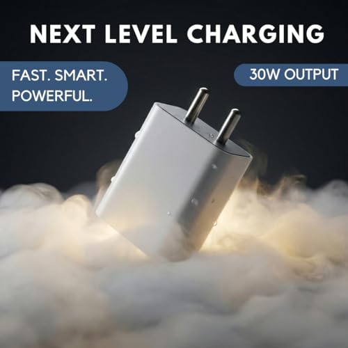 Image of 30w USB-C PD Rapid Adapter for Google Pixel 10 /9 /8 /7 Series | Fast Charging Charger for Tablets & Chromebooks | Safe & Efficient| Original Charging Speed