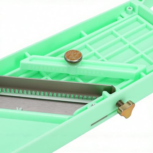 Mandolina antideslizante con cortadores de acero inoxidable miniatura 6