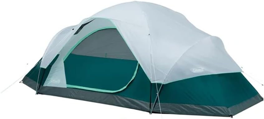 Coleman Blue Springs II - Tienda familiar para 8 personas, color gris