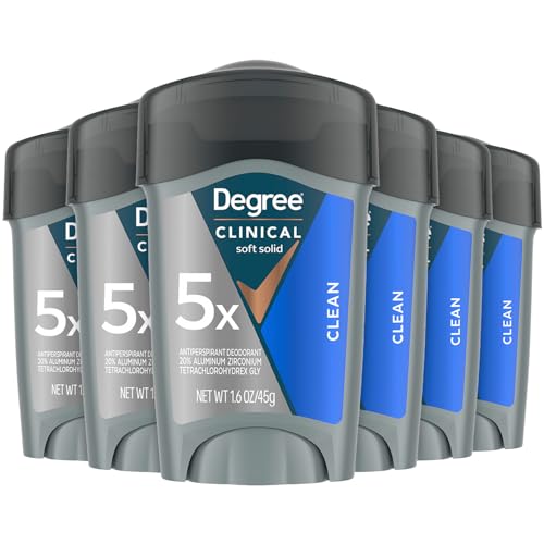 Degree Clinical Protection Clean 6-Pack