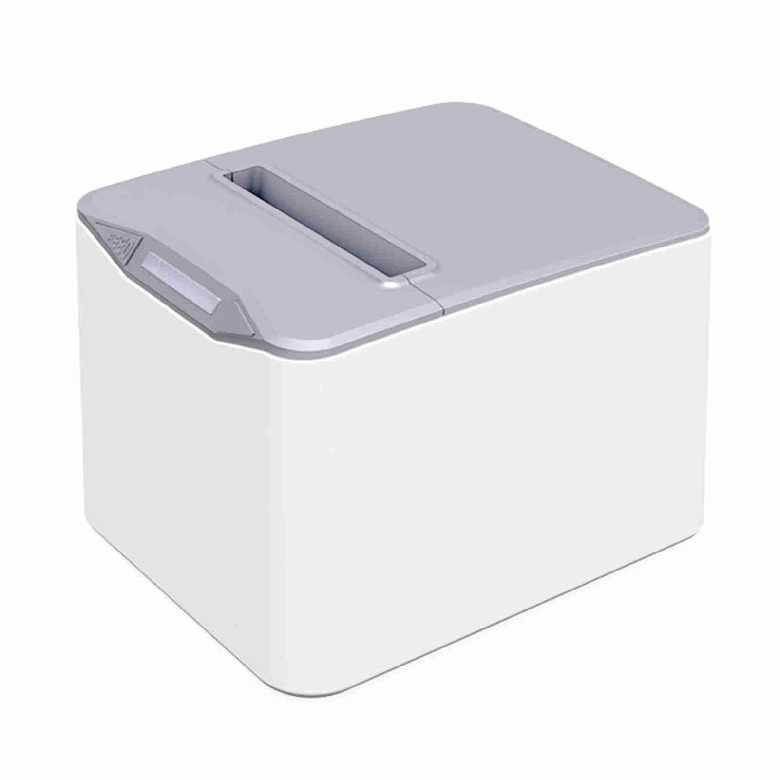 Domary Stampante per Scontrini USB, Stampante Termica Wireless Ad Alta velocità 220 Mm/s con Taglierina Automatica, POS per Negozi al Dettaglio, Supermercati e ristorant (UE Occidentale)